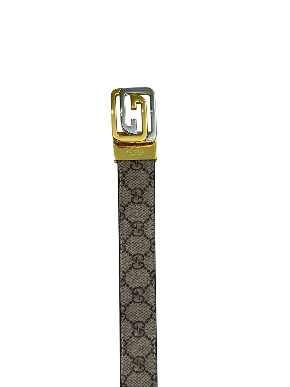 🤎 Elegant Belt with Two-Tone Buckle 🤎